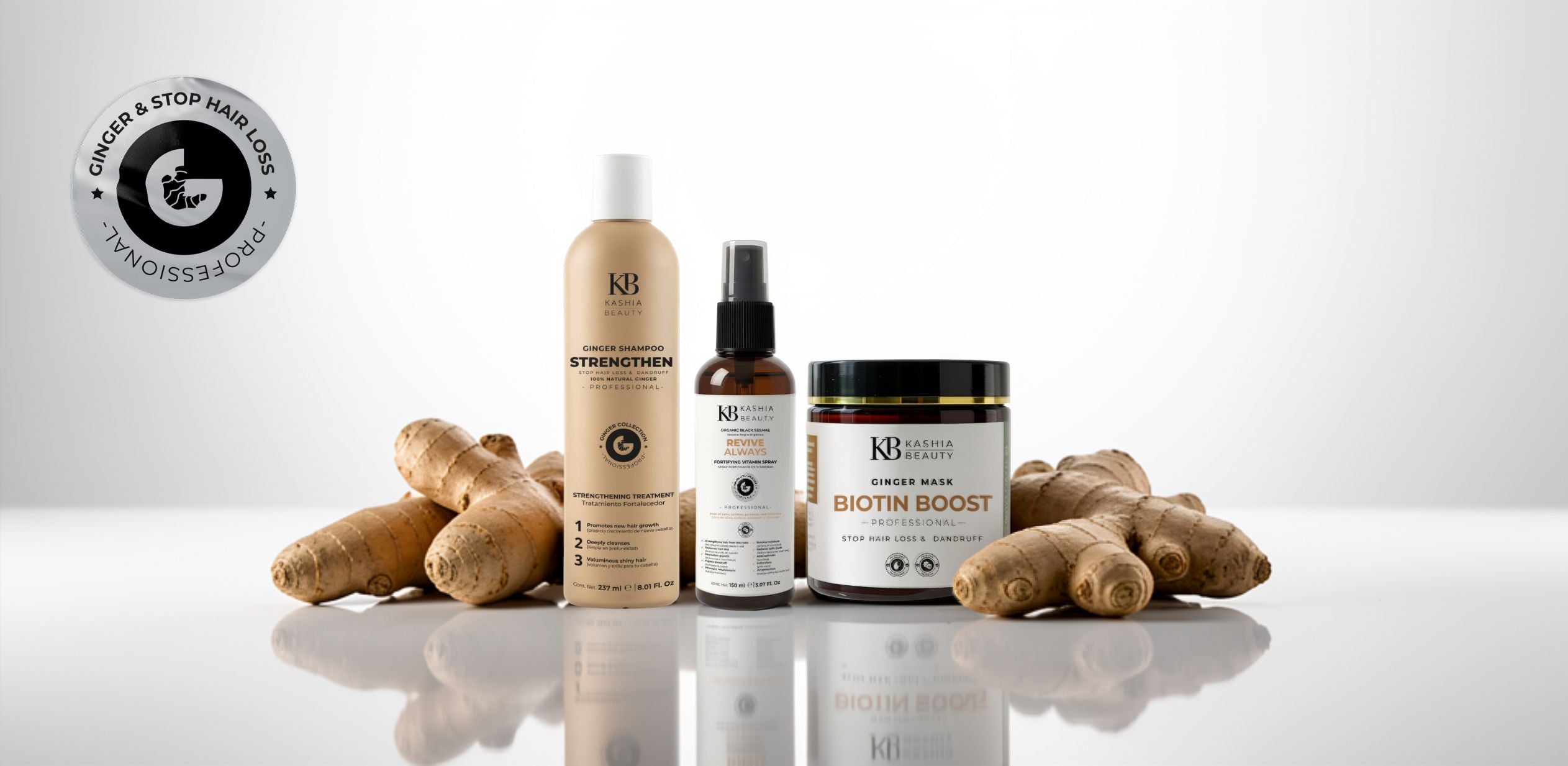 GINGER & STOP HAIR LOSS COLLECTION