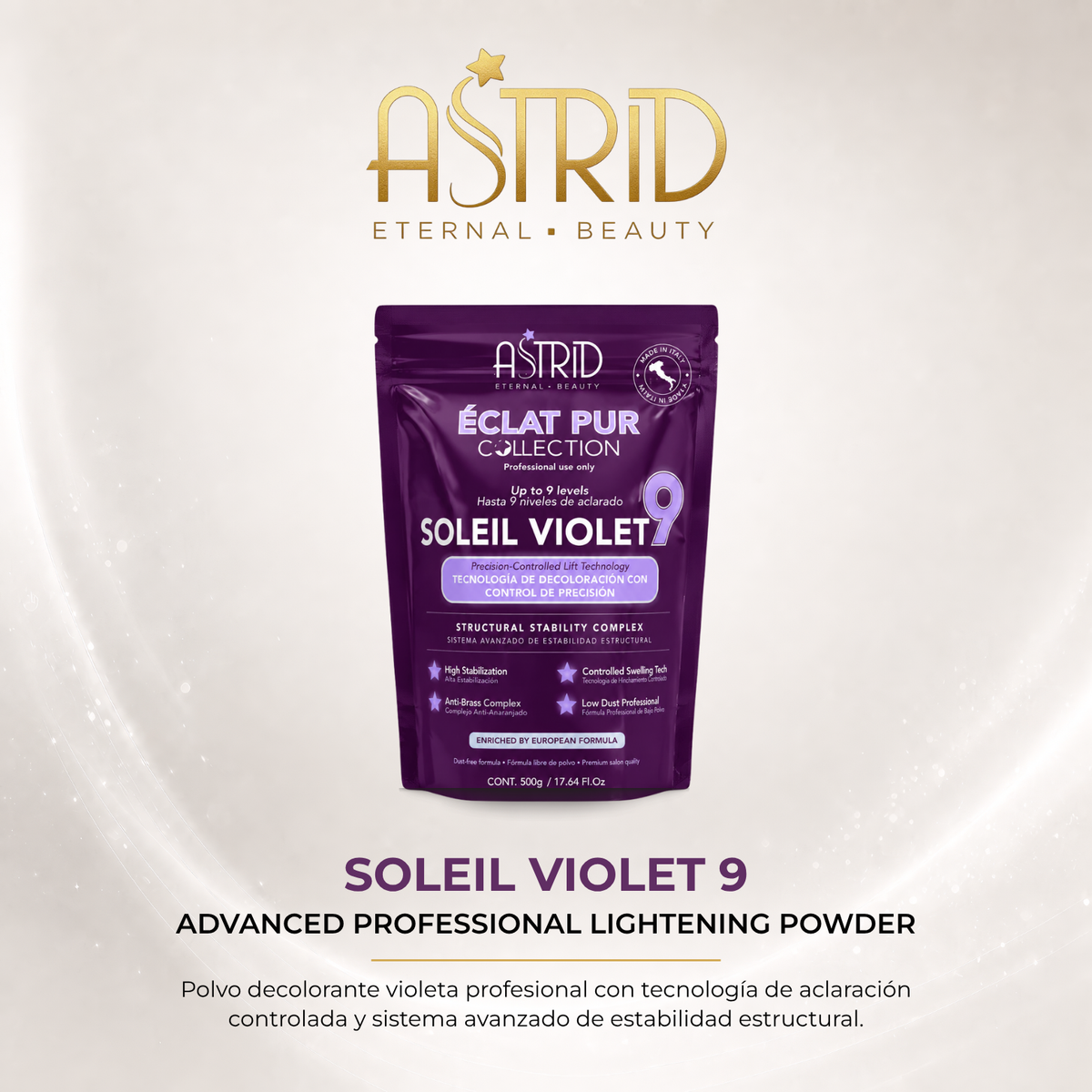 Soleil Violet 9 Bleach by Astrid
