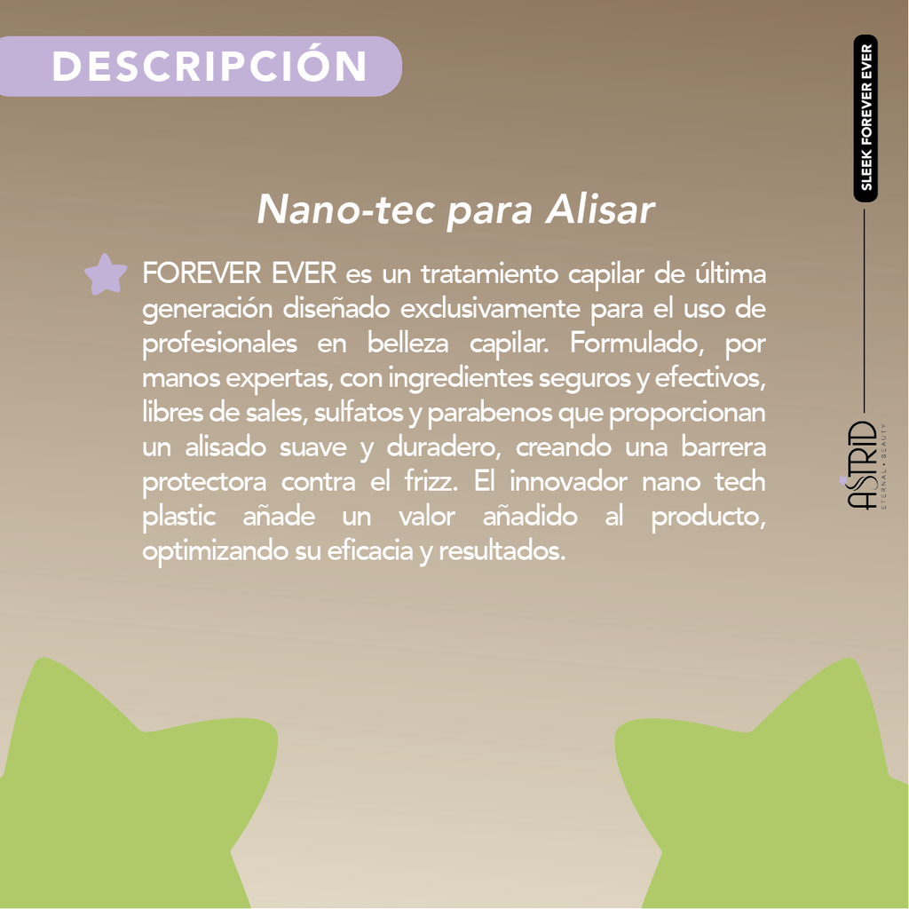 Nanoplasty Sleek Forever Ever 500ml by Astrid
