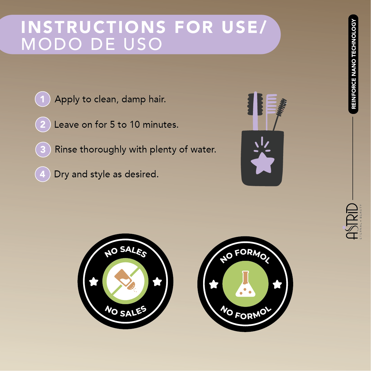 Maintenance Mask Reinforce Nanoplasty 250g by Astrid