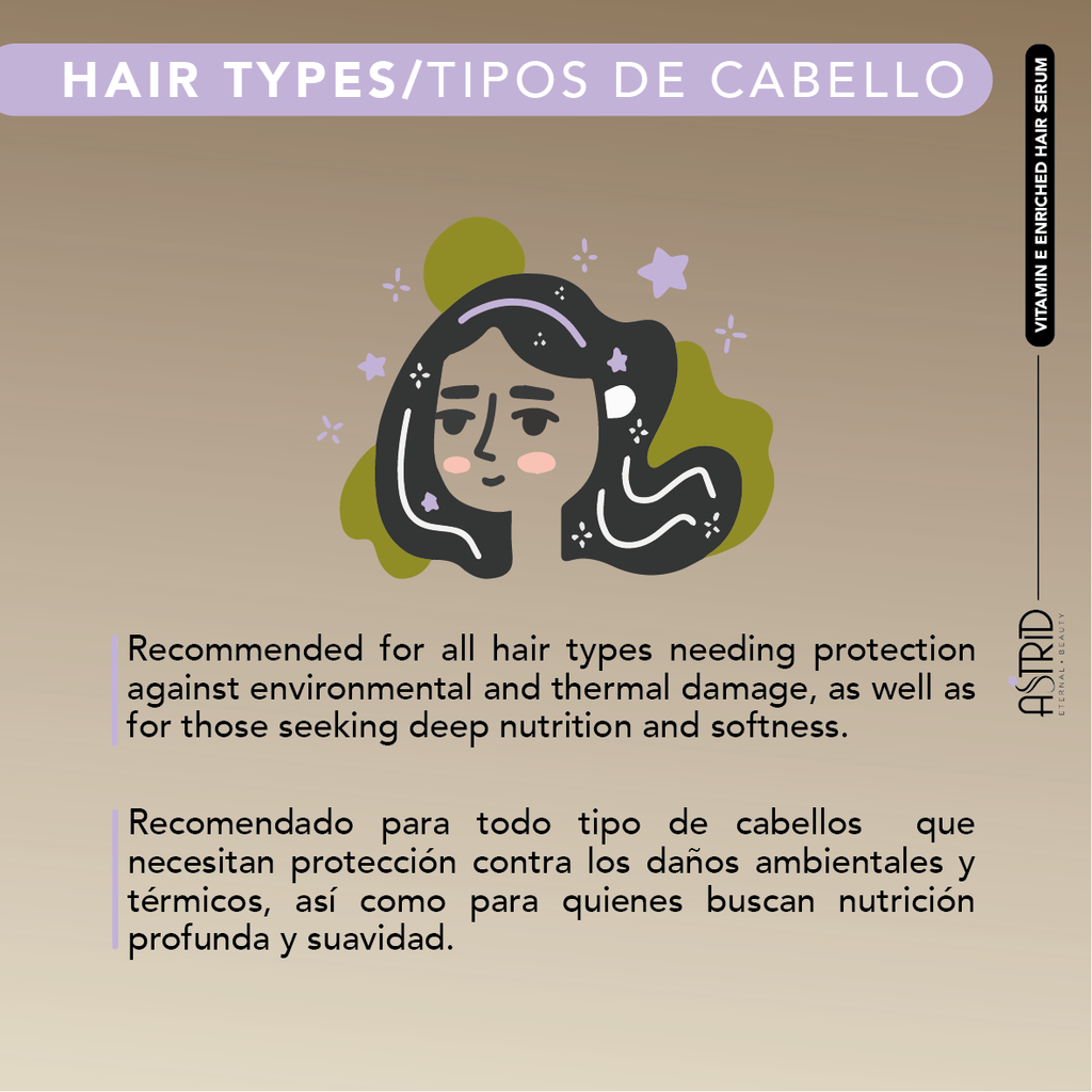 Vitamin E Enriched Hair Serum 40 Capsules by Astrid