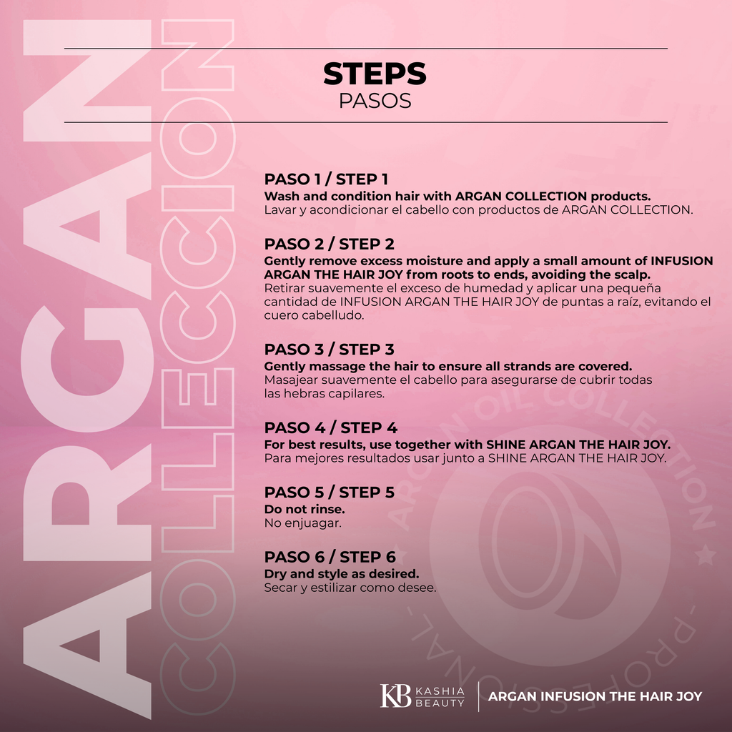Argan Infusion The Hair Joy 60ml by Kashia Beauty
