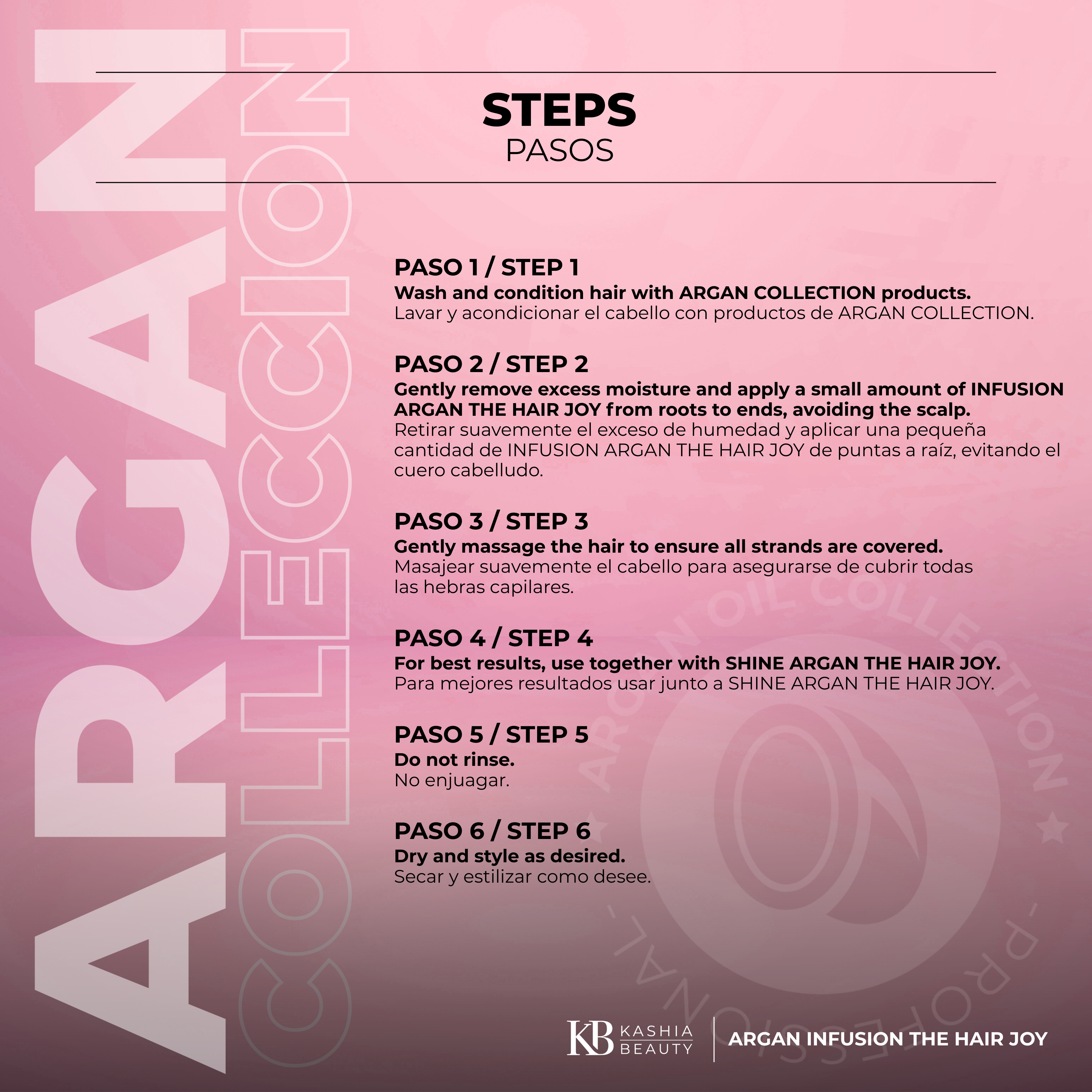 Argan Infusion The Hair Joy 60ml by Kashia Beauty