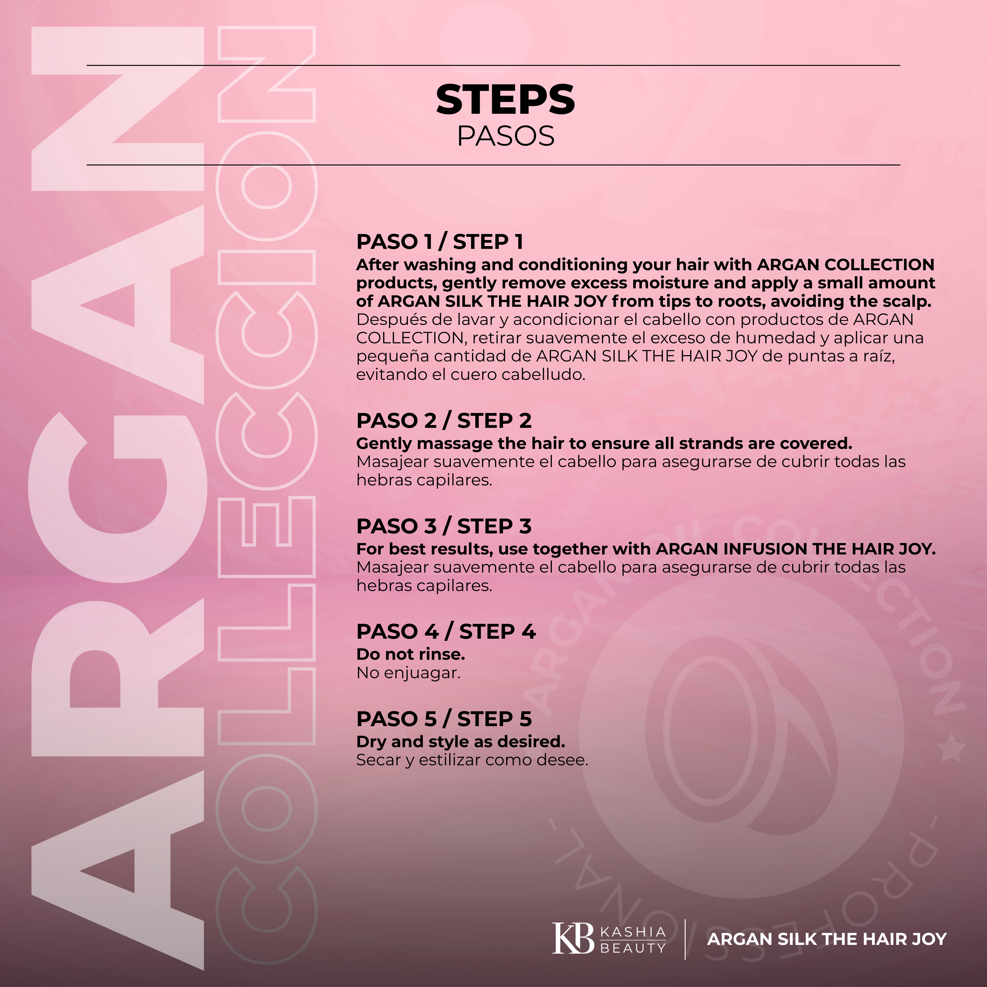 Argan Silk The Hair Joy 60ml by Kashia Beauty