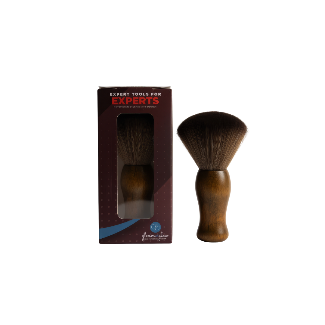 Clean Pro Boar Bristle Neck Brush by Gleamnglow