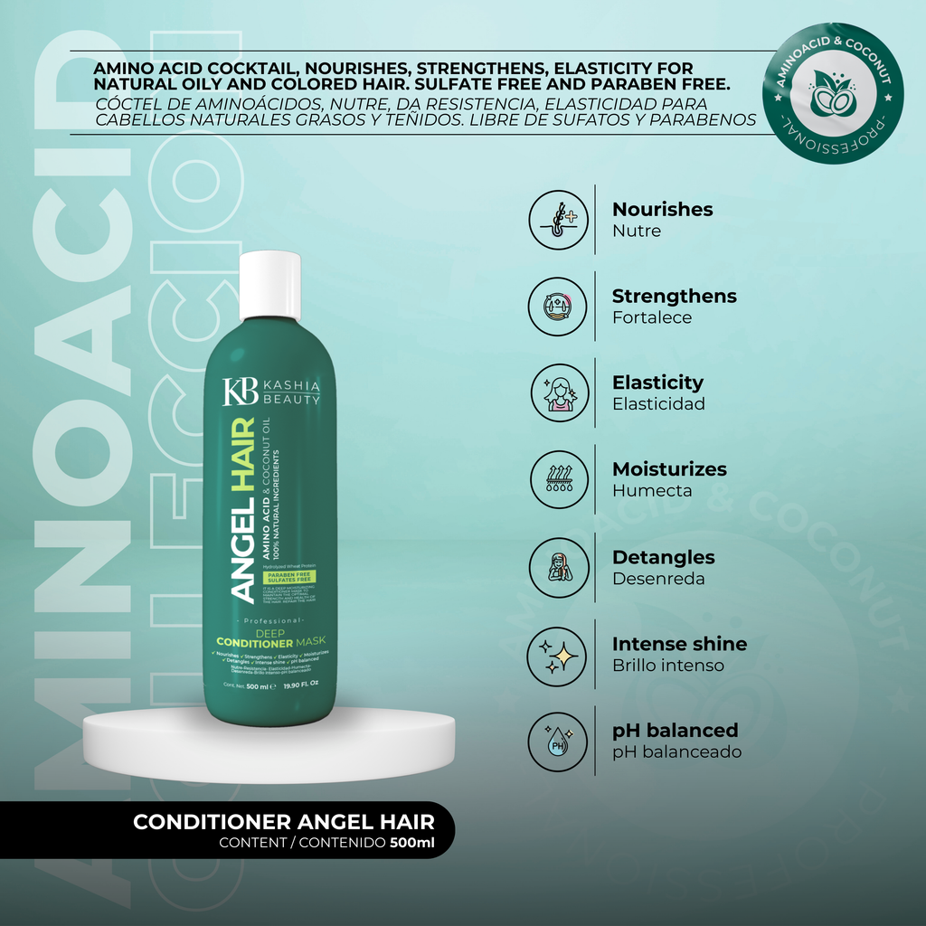 Conditioner Angel Hair 500ml by Kashia Beauty