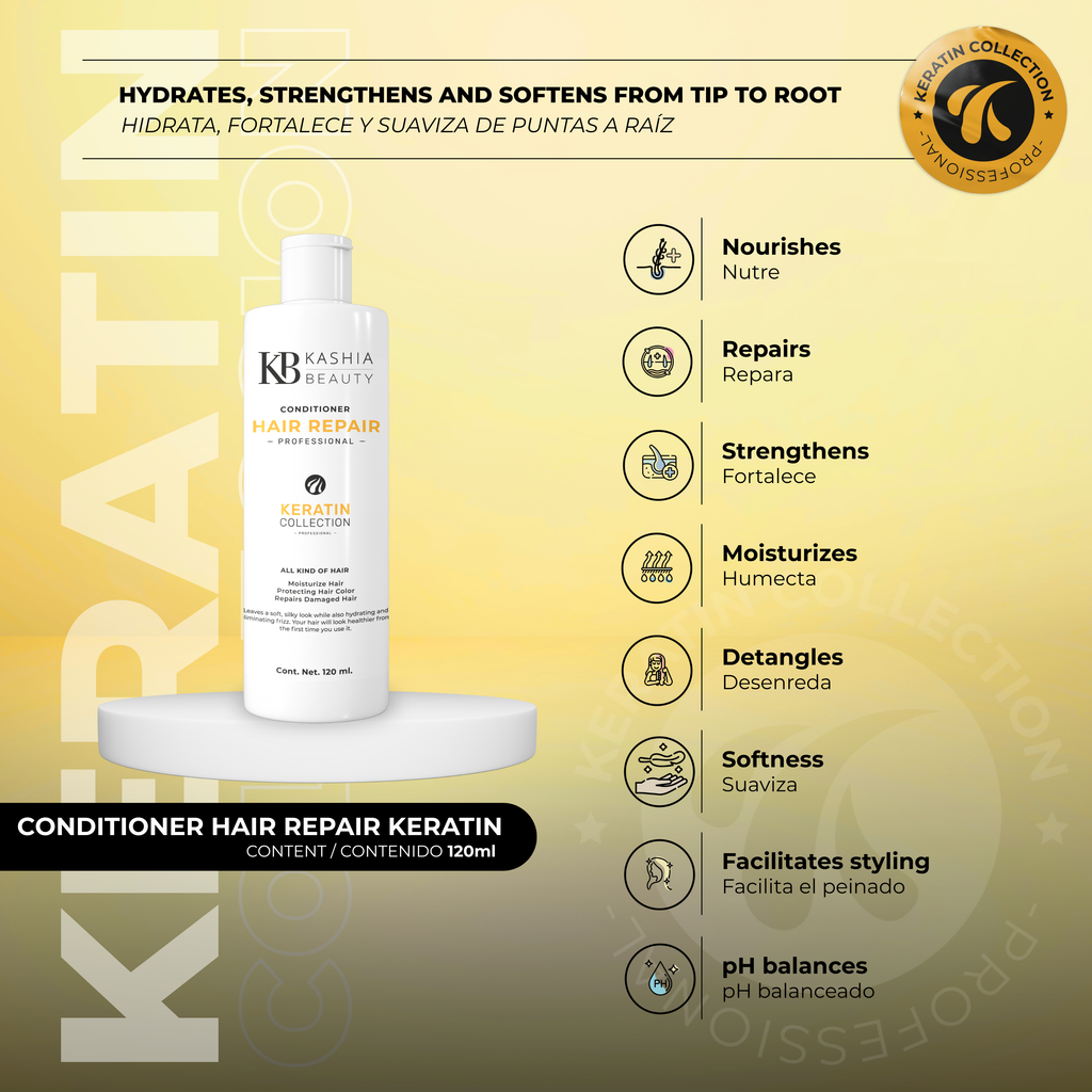 Treatment Keratin Travel Kit by Kashia Beauty
