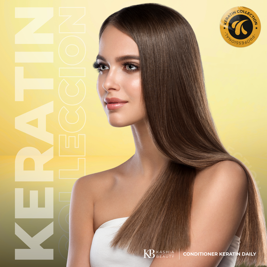 Keratin Daily Shampoo and Conditioner by Kashia Beauty