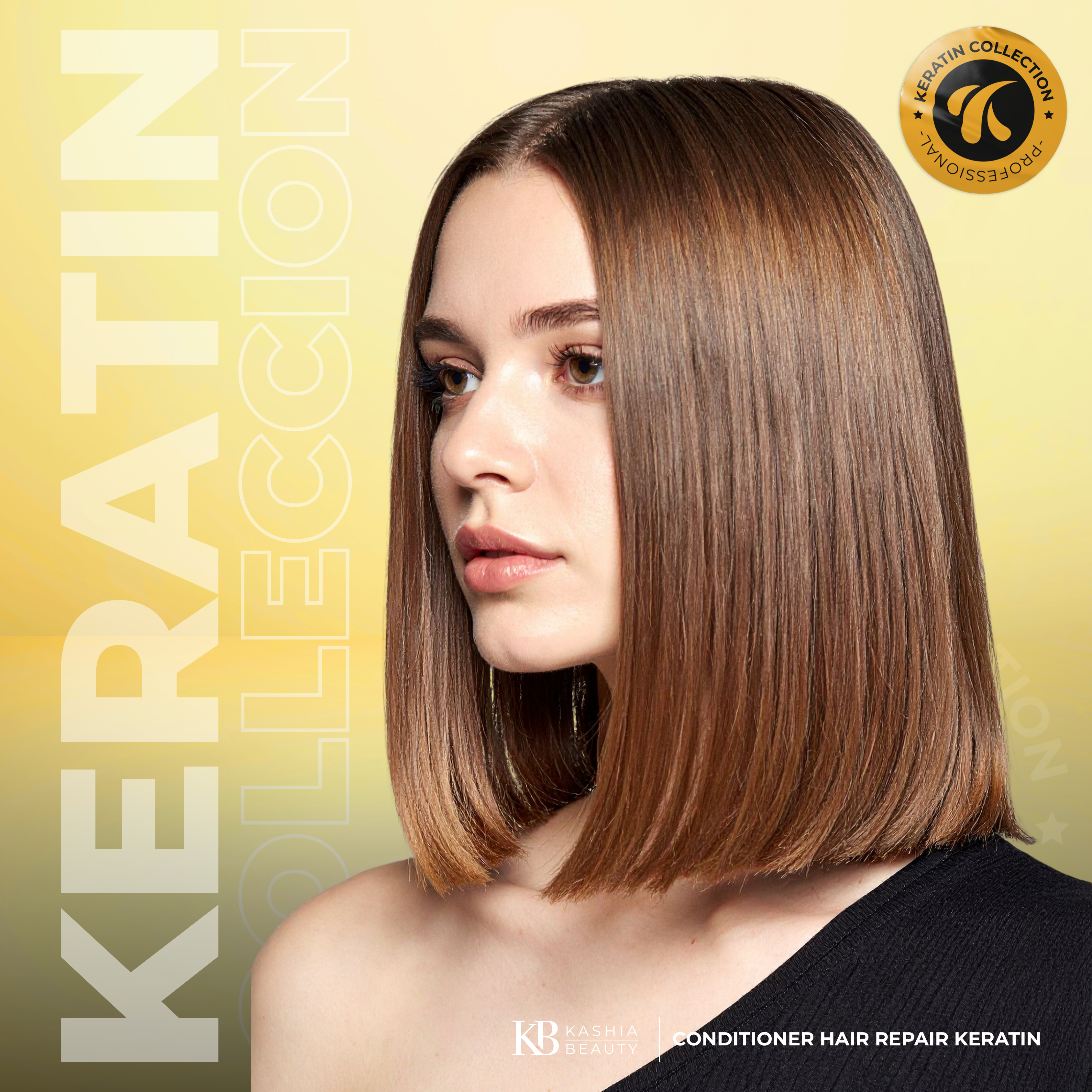 Acondicionador Reparación Capilar Queratina 900ml de Kashia Beauty