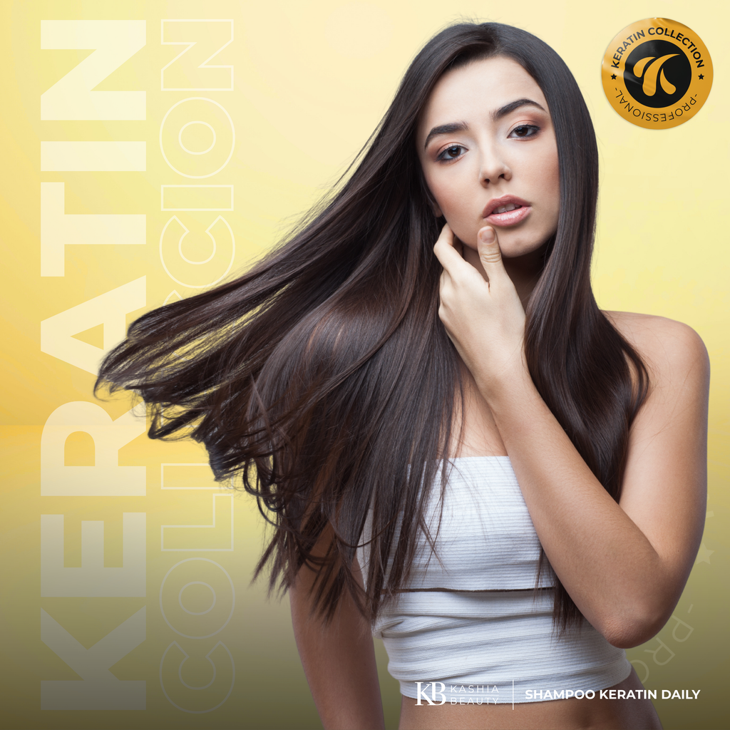Duo Shampoo and Conditioner Keratin Daily 50ml by Kashia Beauty