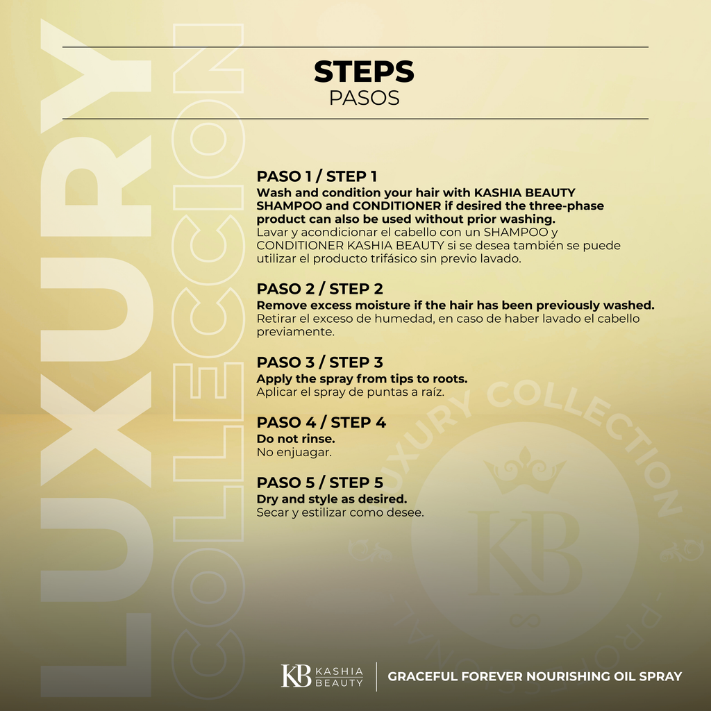 Graceful Forever Nourishing Oil Spray 285ml by Kashia Beauty