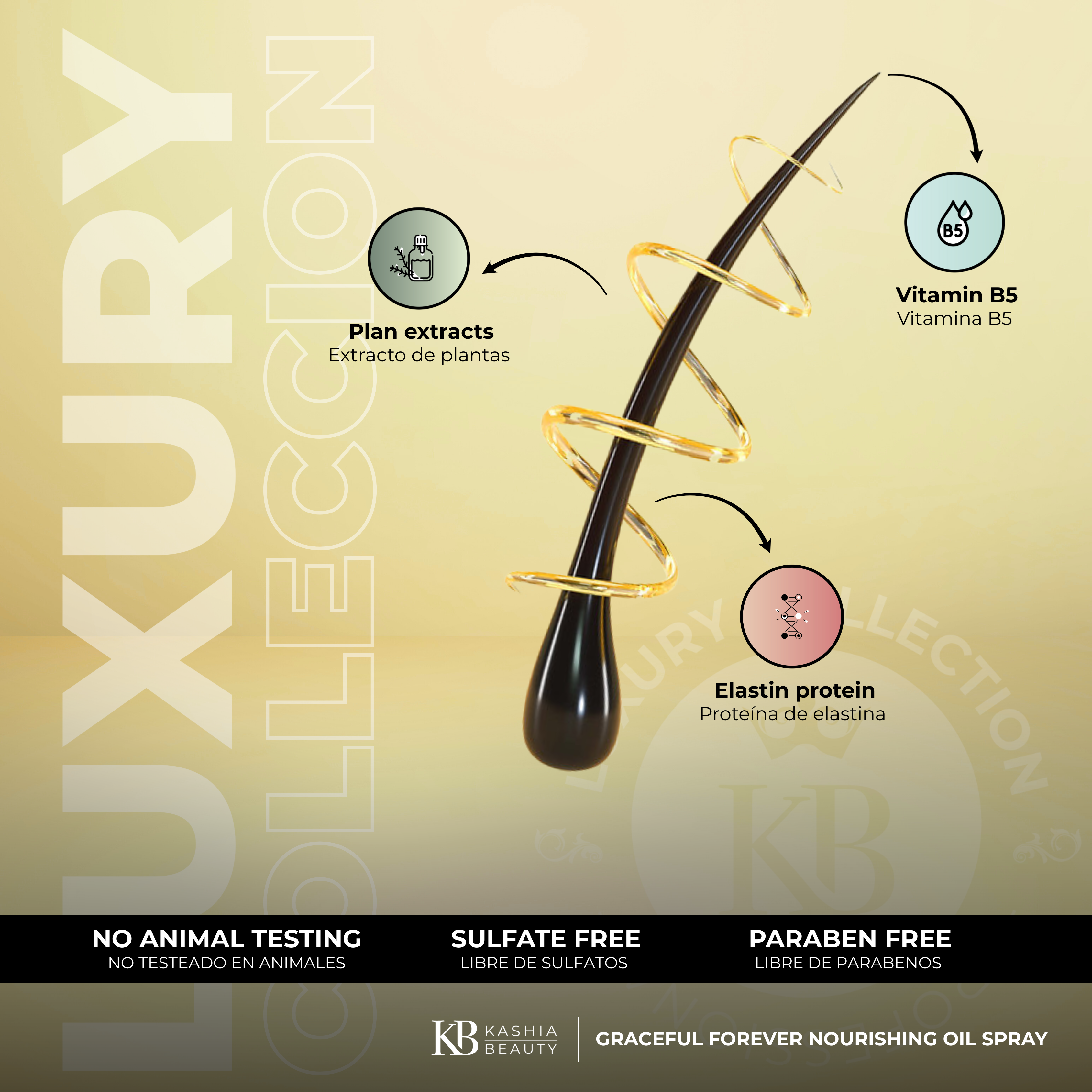 Graceful Forever Nourishing Oil Spray 50ml by Kashia Beauty