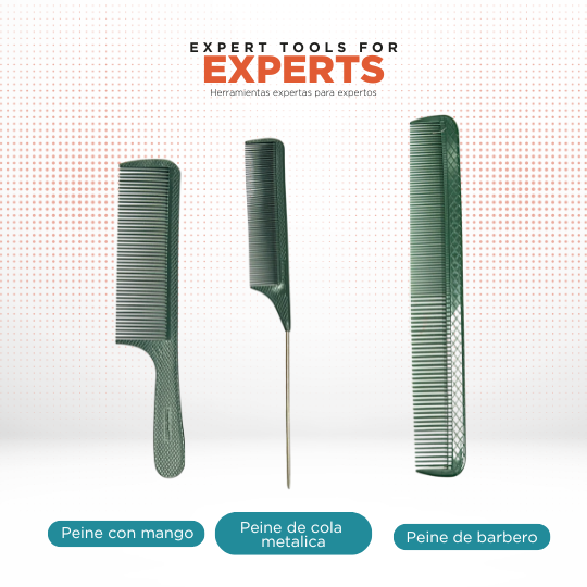Hair Comb Polycarbonate Technical Pro Styling by Gleamnglow