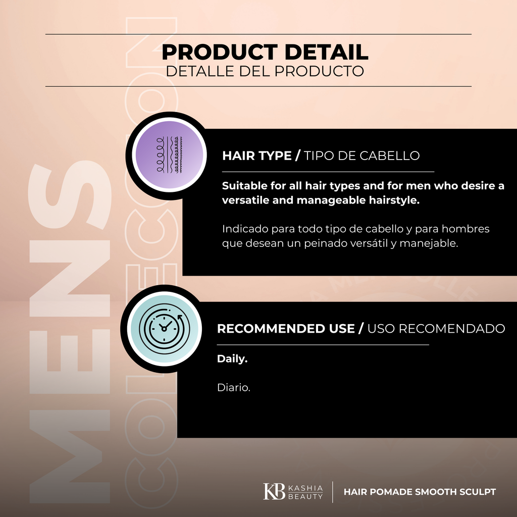 Hair Pomade Smooth Sculpt 100g by Kashia Beauty