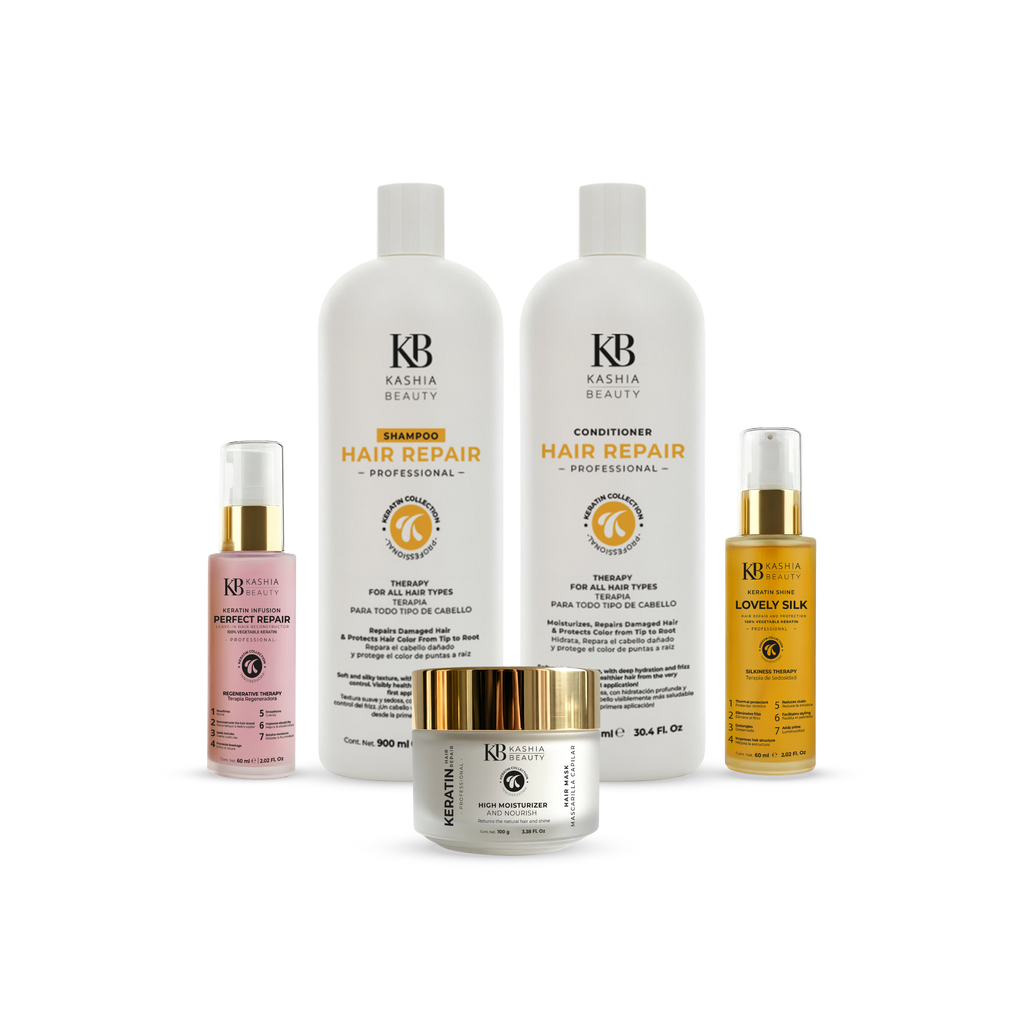 Hair Repair Keratin Kit by Kashia Beauty