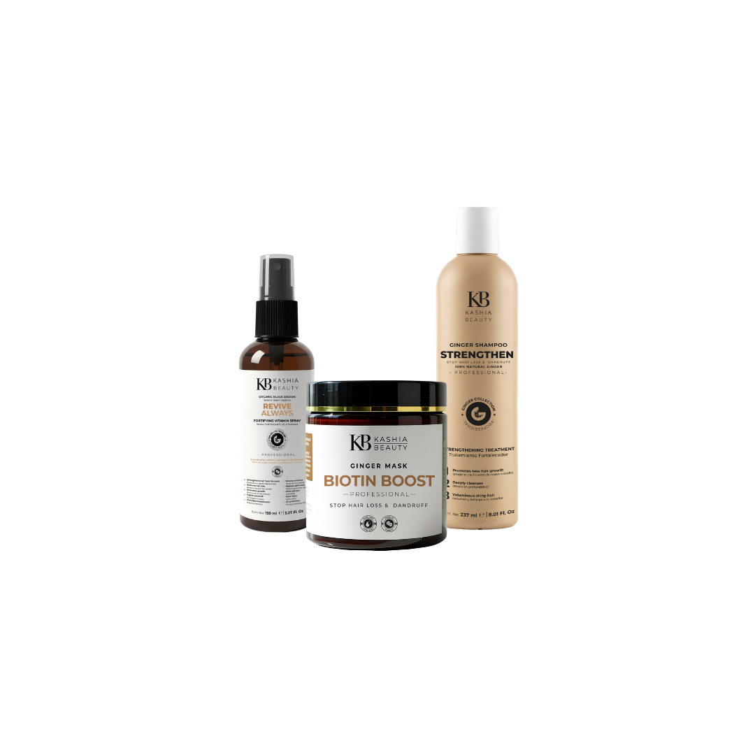 Ginger Strength & Growth Kit by Kashia Beauty