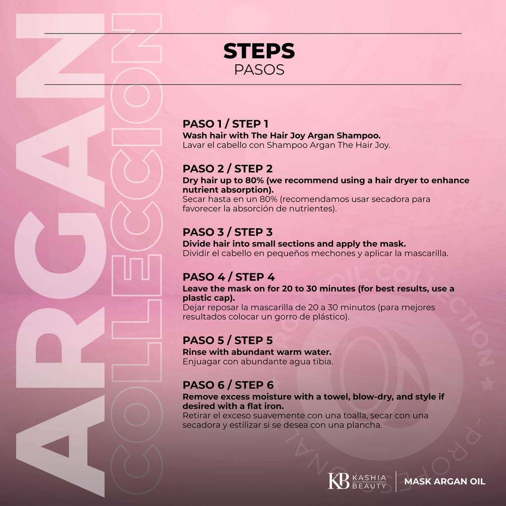 Mask Argan Oil 500g by Kashia Beauty
