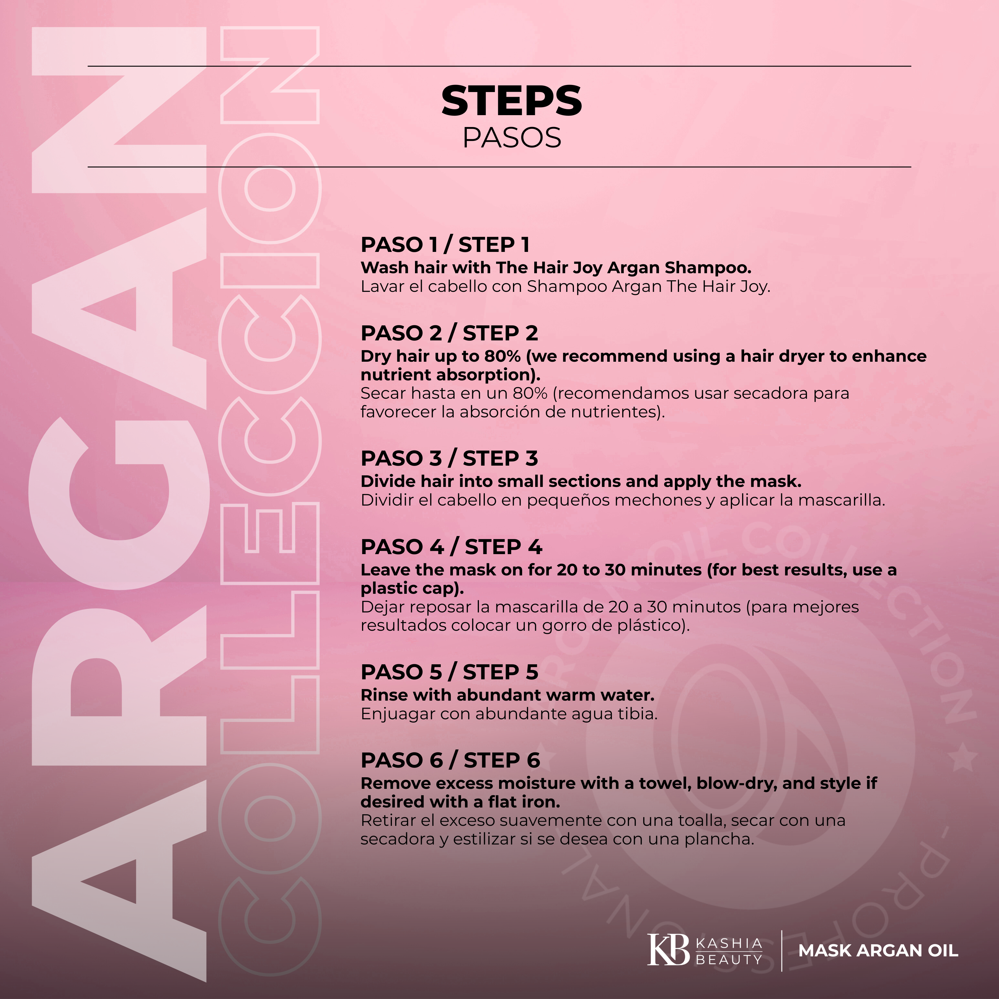 Mask Argan Oil 500g by Kashia Beauty