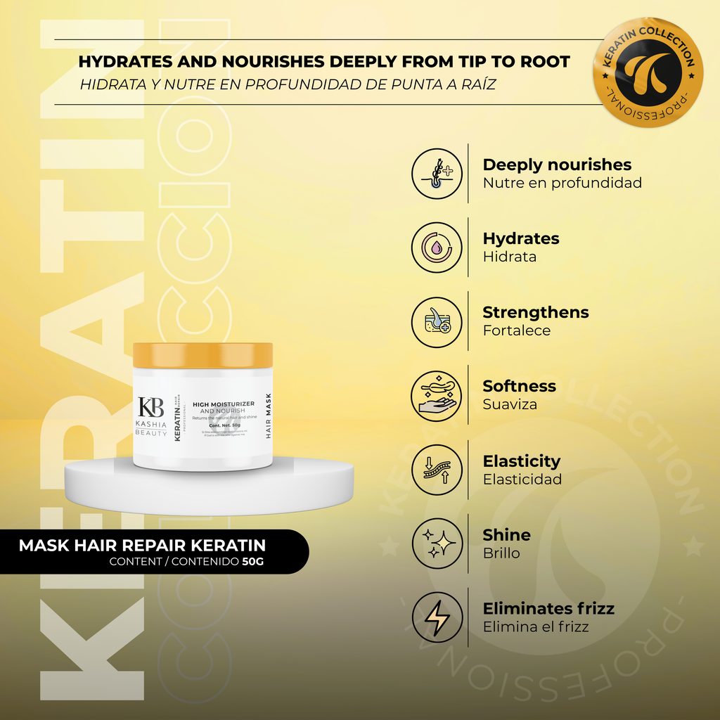 Treatment Keratin Travel Kit by Kashia Beauty