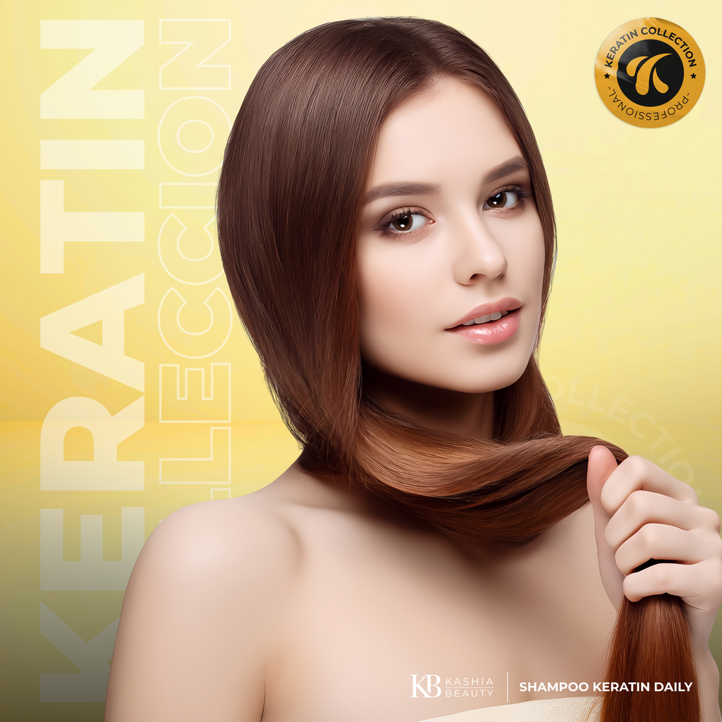 Keratin Daily Shampoo and Conditioner by Kashia Beauty