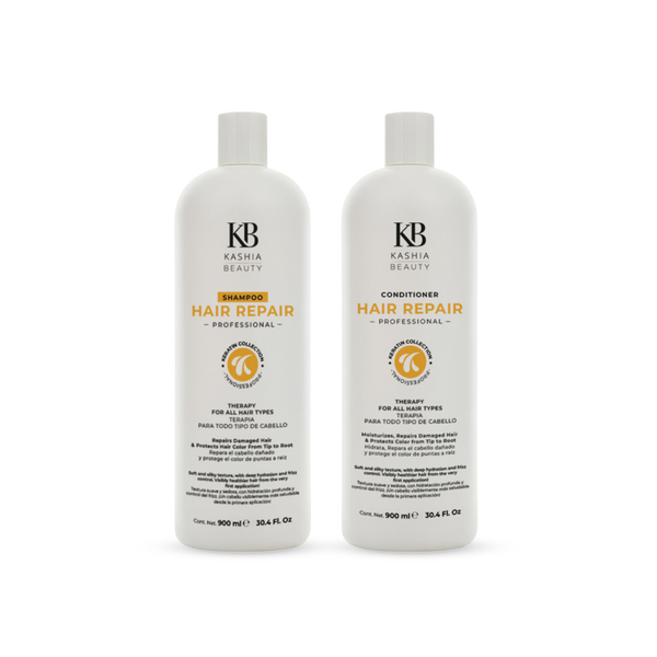 Shampoo and Conditioner Hair Repair Keratin by Kashia Beauty